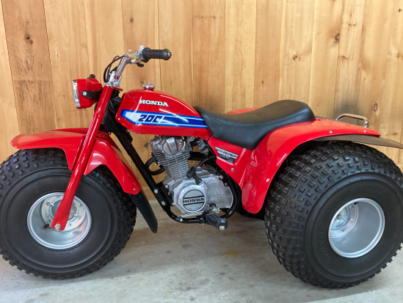 Discover the ATC200, Honda’s foundational utility 3-wheeler featuring a 182cc 4-stroke engine, 5-speed auto-clutch transmission, and rugged design.