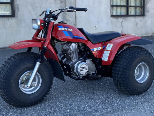 Discover the ATC200S, Honda’s versatile sport-utility 3-wheeler featuring a 182cc 4-stroke engine, 5-speed auto-clutch transmission, and trail-ready design.