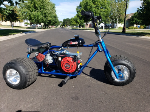 Discover the DIY Mini Trike Frame Kit, a high-strength steel chassis for building your own 3-wheel mini trike. Perfect for custom, stable, and unique rides.