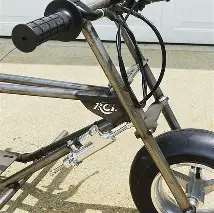 Discover the RCF Drag Micro, a compact mini bike built for straight-line speed with drag-inspired styling, 212cc engine, and aggressive stance.