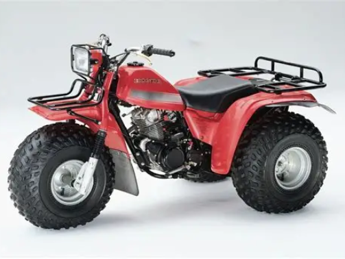 Discover the ATC200E Big Red, Honda’s iconic utility 3-wheeler featuring a 182cc 4-stroke engine, auto-clutch transmission, and rugged farm-ready design.