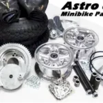 Discover mini bike parts and accessories, including engines, wheels, seats, lights, and performance upgrades for all mini bike brands.