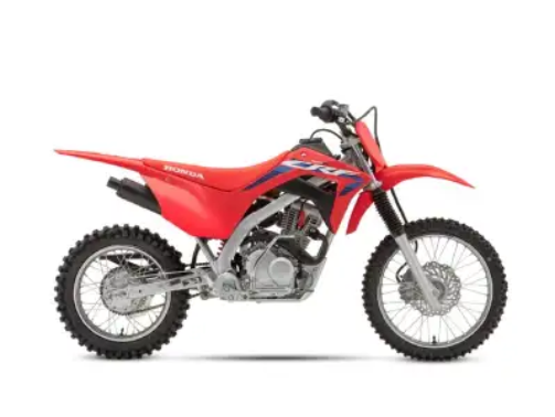 The 2023 Honda CRF125F is the ultimate off-road bike for beginners and young riders, offering smooth handling, reliable power, and a durable design.