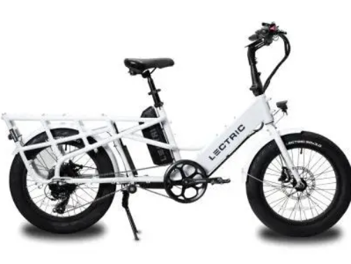 The Lectric XPedition 2.0 delivers a 750 W (1,310 W peak) motor, massive payload capacity, torque-sensor assist, and dual-battery long-range options