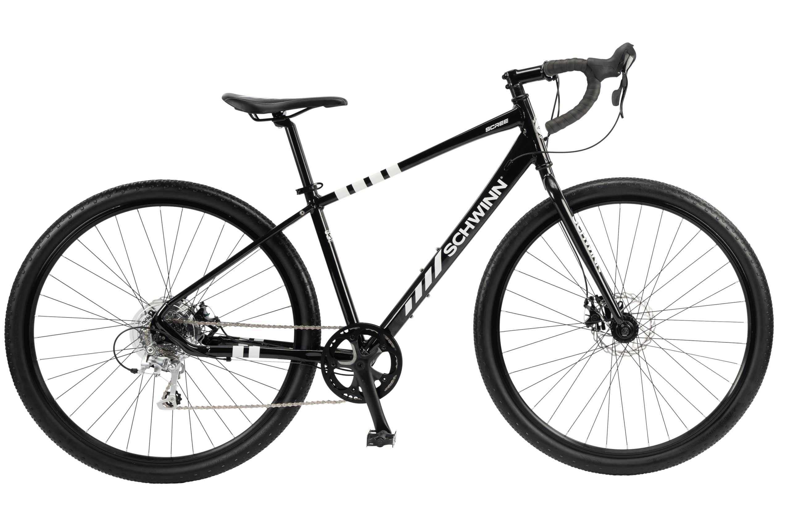 The SCHWINN Scree Gravel Bike delivers all-road versatility, stable gravel geometry, and comfort-focused performance for mixed terrain riding.