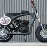 coleman mini bike custom