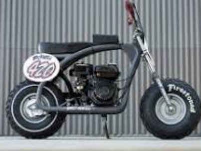 coleman mini bike custom