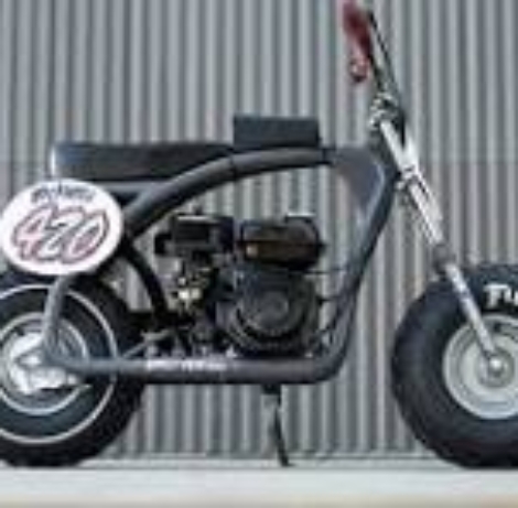coleman mini bike custom