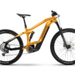 The Haibike AllMtn 4 Electric Mountain Bike delivers full-suspension control, powerful pedal assist, and trail-ready geometry. Explore motor performance.
