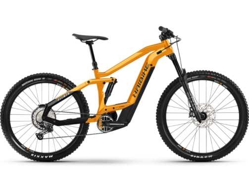 The Haibike AllMtn 4 Electric Mountain Bike delivers full-suspension control, powerful pedal assist, and trail-ready geometry. Explore motor performance.